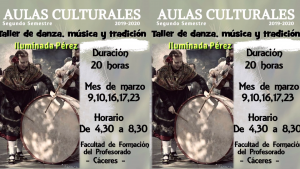 9/3/2021 Taller de música, danza y tradición extremeña en la Facultad de Formación del Profesorado de Cáceres
